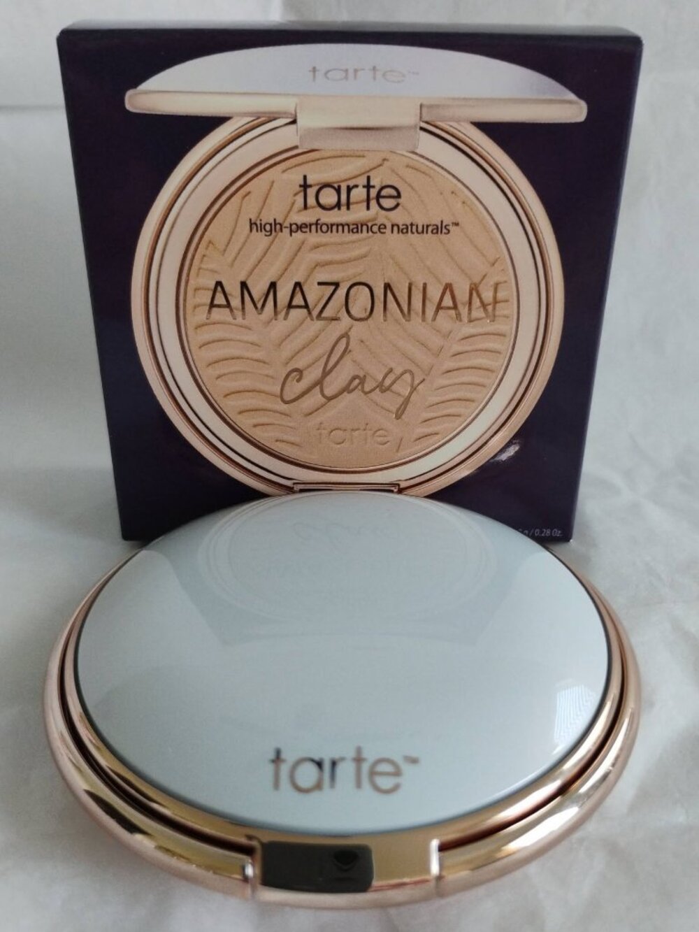 tarte Amazonian Clay Blurring Powder Foundation 'Light-Medium Neutral-# 26N- NWT
